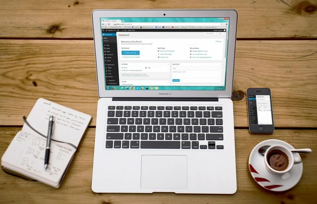 hjemmeside wordpress